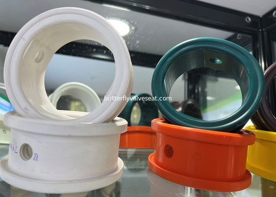 บ่าวาล์วยางซิลิโคนสำหรับวาล์วปีกผีเสื้อ Durometer 50±5