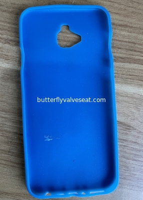 สีน้ําเงิน ซิลิโคน โทรศัพท์มือถือ เปลือก iPhone ที่กําหนดเอง