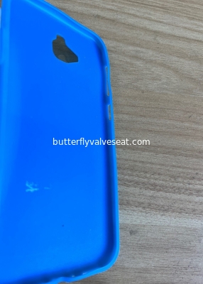 สีน้ําเงิน ซิลิโคน โทรศัพท์มือถือ เปลือก iPhone ที่กําหนดเอง