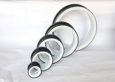 อุณหภูมิสูงที่ศูนย์วาล์วผีเสื้อที่นั่งของ PTFE + EPDM / PTFE + FKM