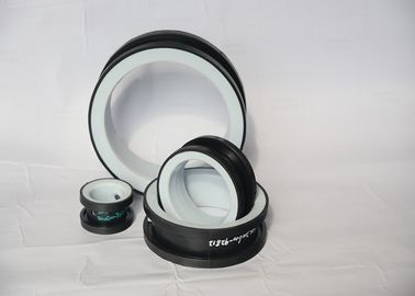 อุณหภูมิสูงที่ศูนย์วาล์วผีเสื้อที่นั่งของ PTFE + EPDM / PTFE + FKM