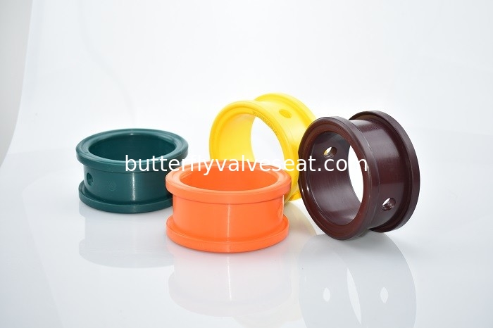ที่นั่งยาง EPDM / NBR ความยืดหยุ่นสูงที่มีสีที่แตกต่างกัน