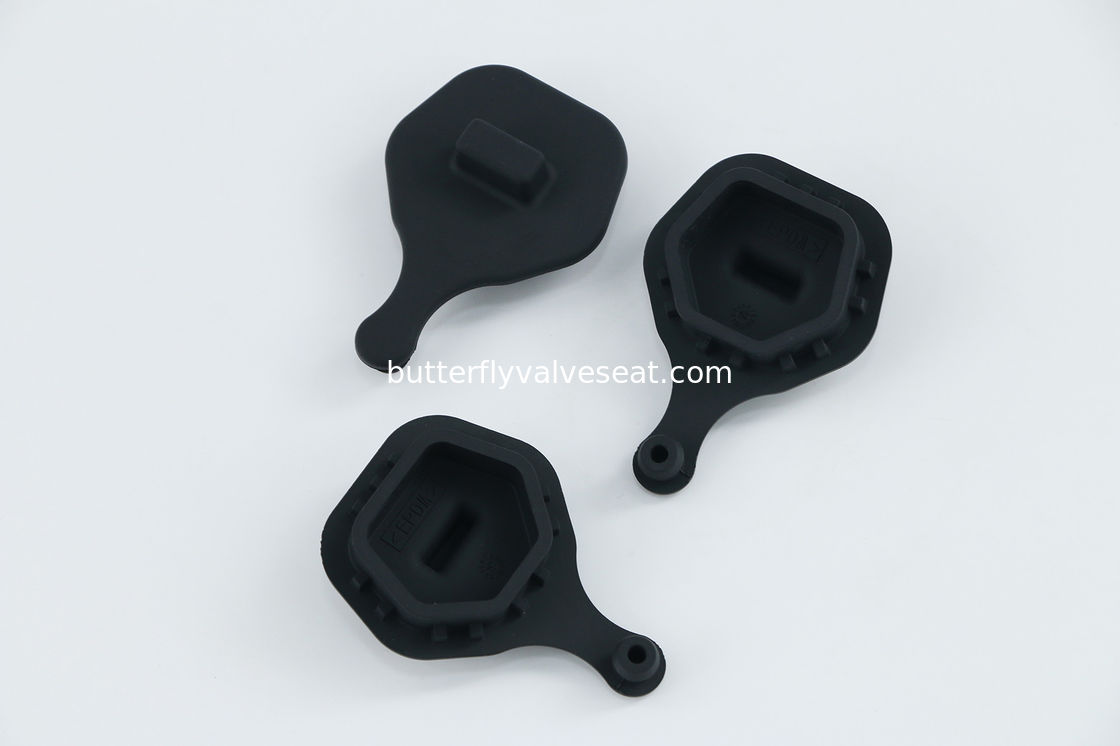 Fastener ซีลชิ้นส่วนยางยานยนต์สีดำขนาด 2D / 3D ภาพวาด